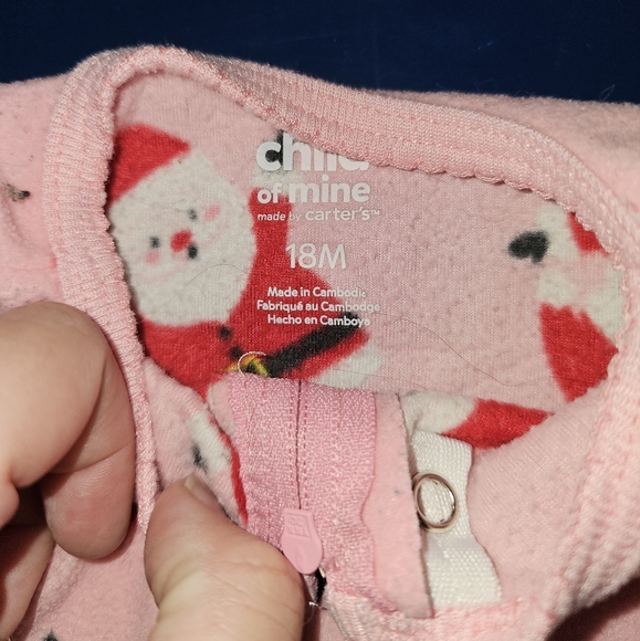 3 for $10  Santa Footie PJs - Picture 2 of 3